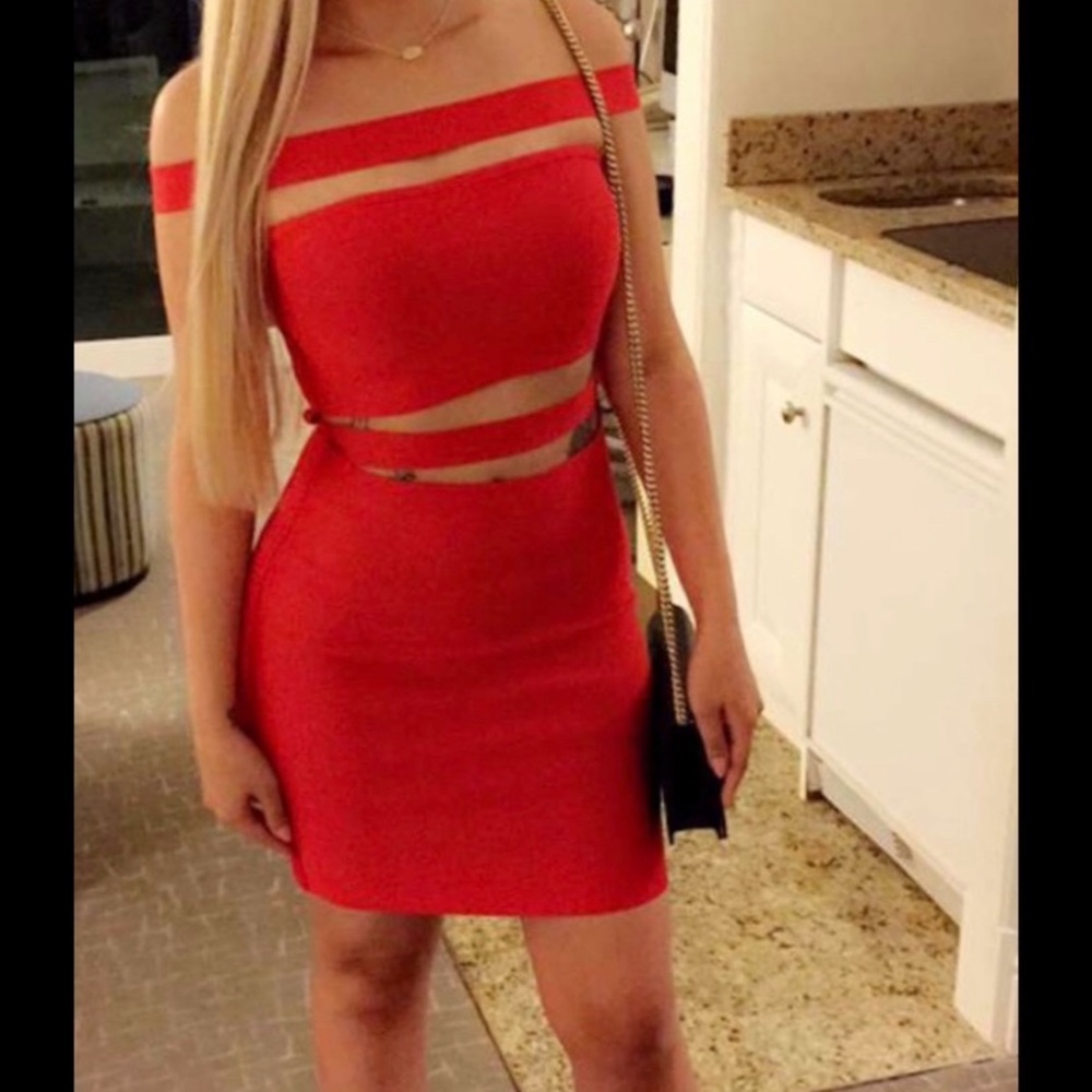 Bodycon RED dress ❤️
